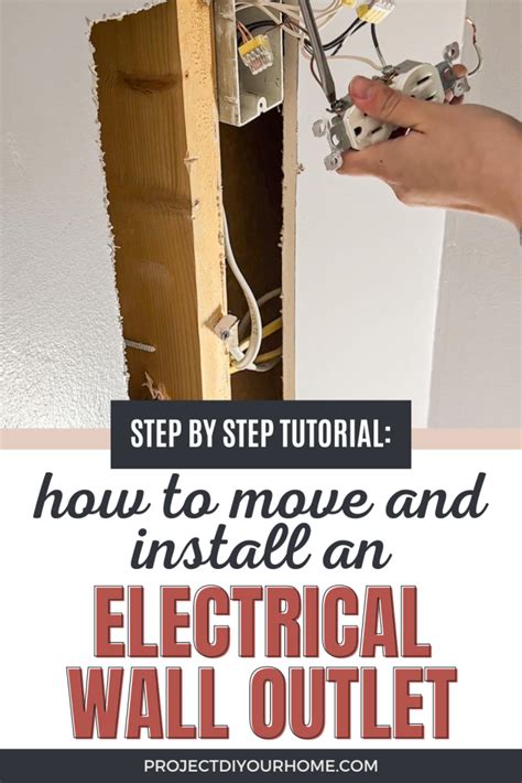 how to move an electrical outlet box|relocate an electrical outlet.